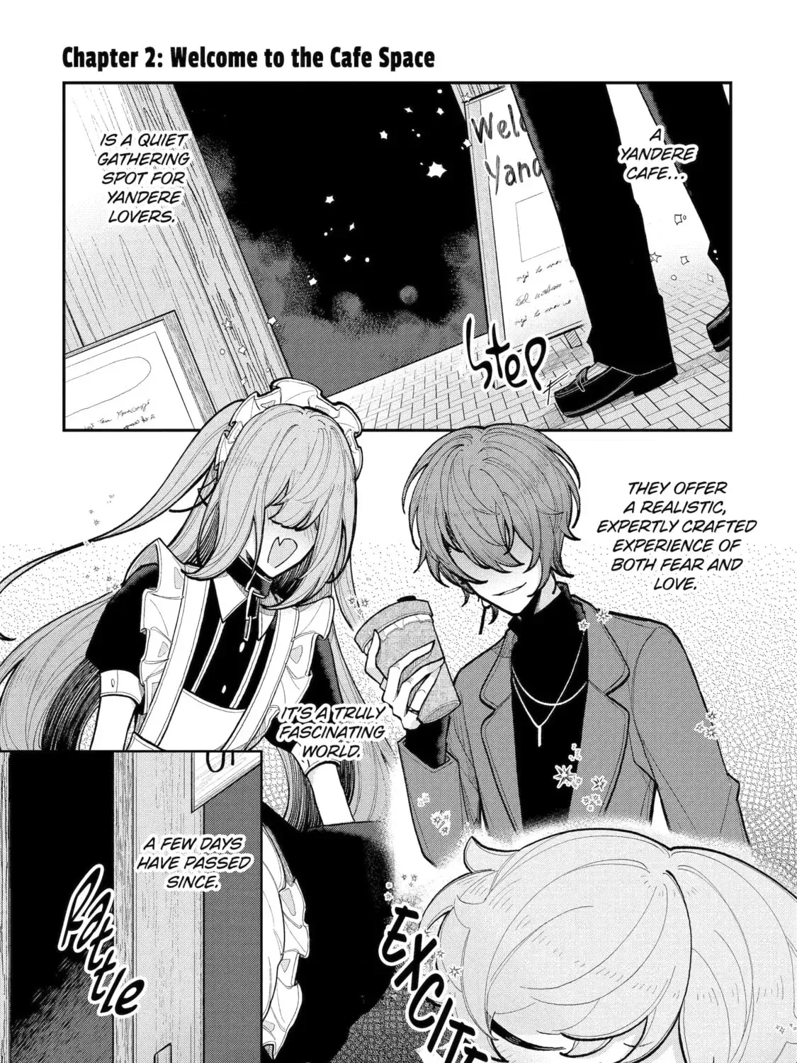 Welcome to The Yandere Cafe - Chapter 2.1 - Page 1