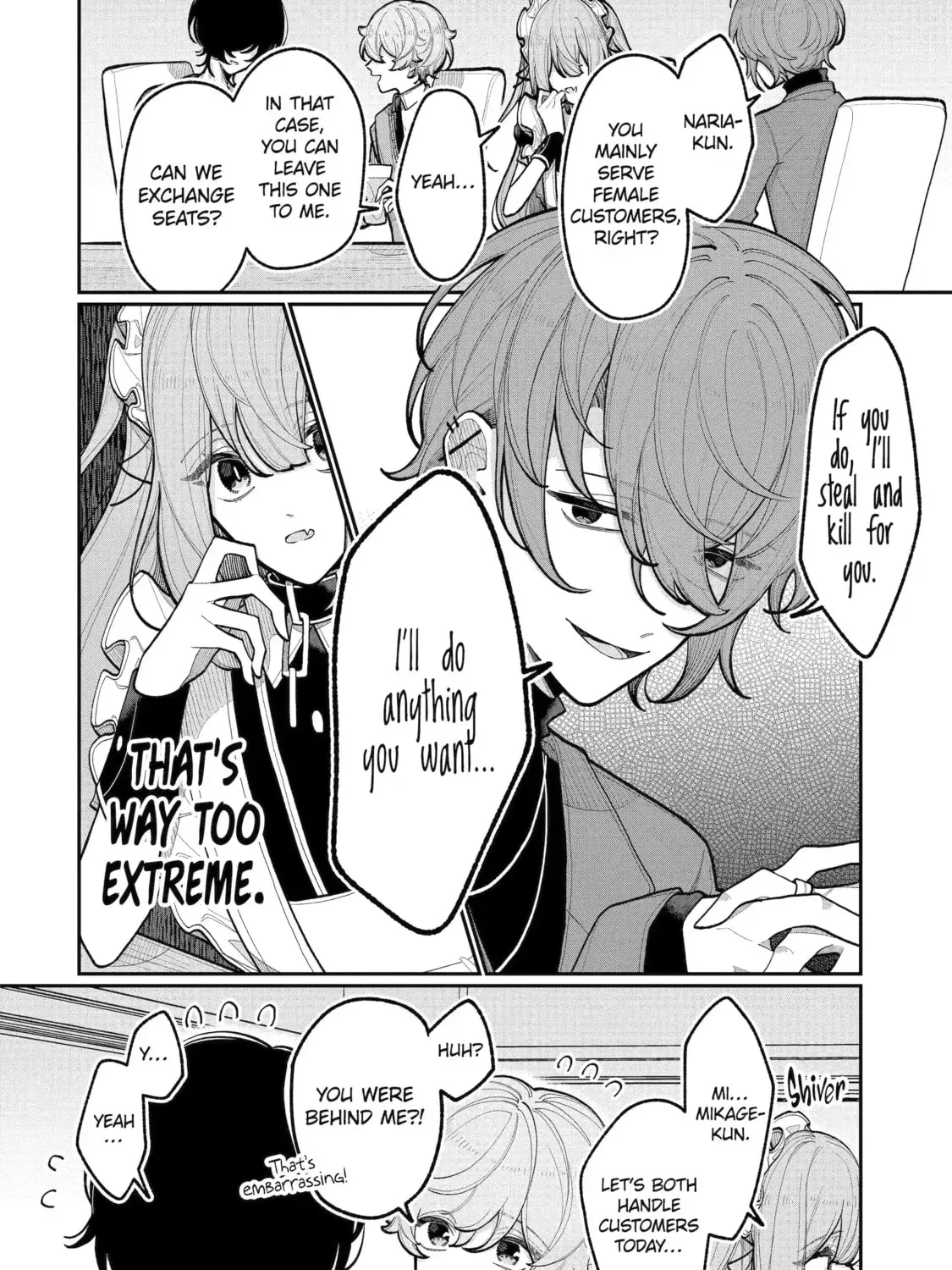 Welcome to The Yandere Cafe - Chapter 3.2 - Page 1