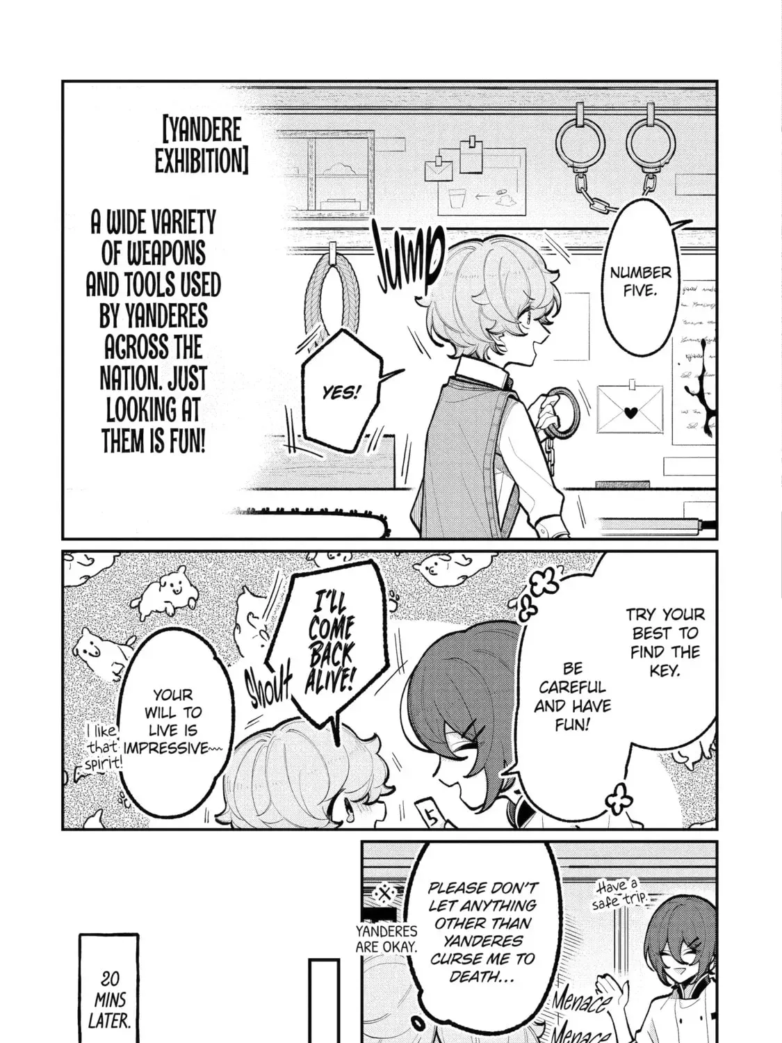 Welcome to The Yandere Cafe - Chapter 4.2 - Page 1