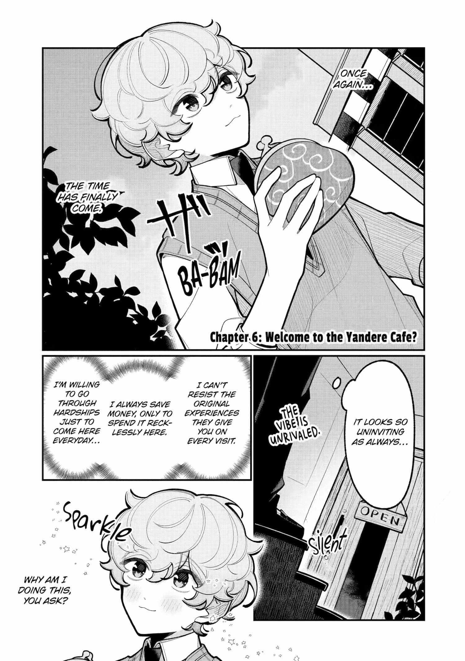 Welcome to The Yandere Cafe - Chapter 6 - Page 1