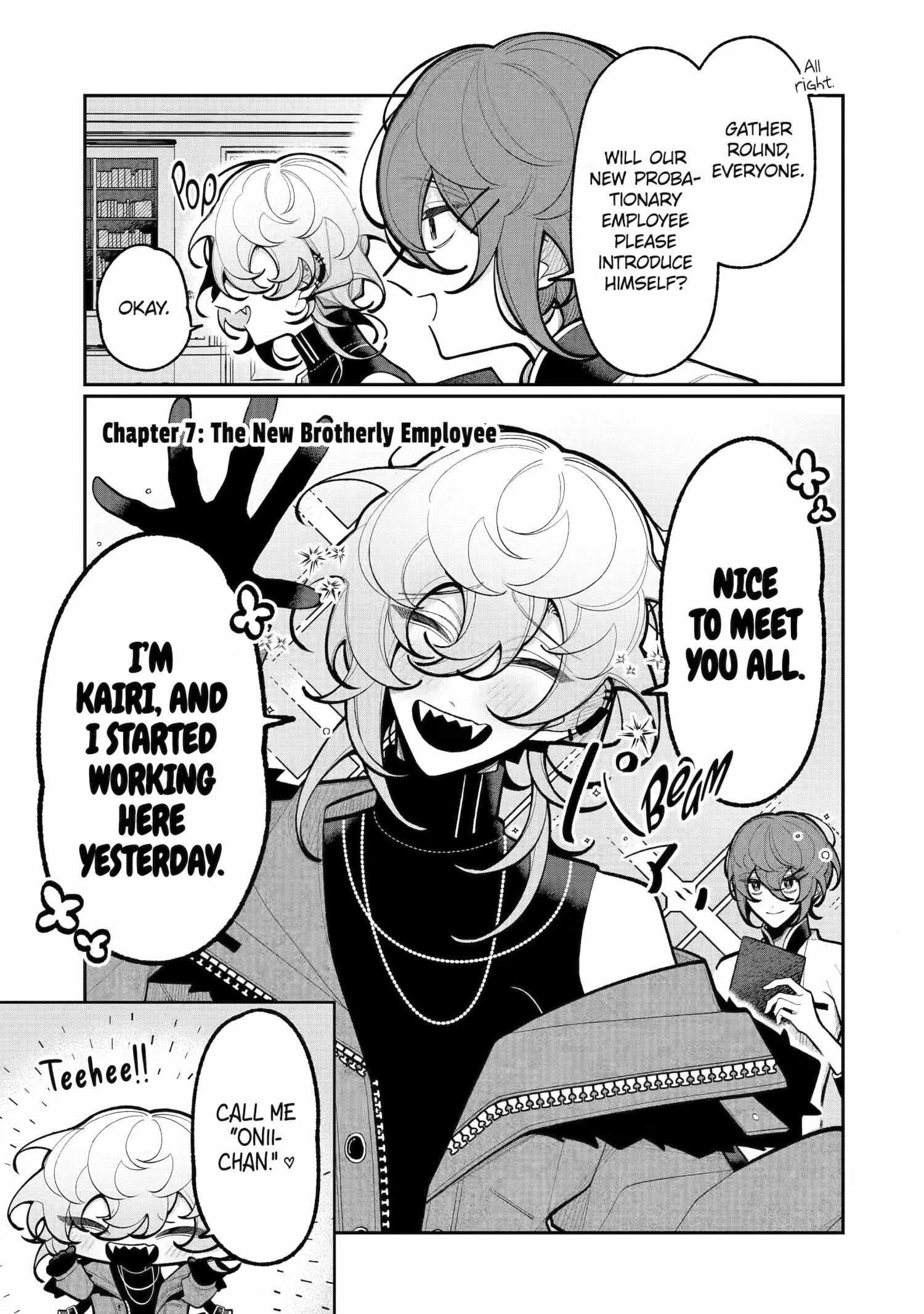 Welcome to The Yandere Cafe - Chapter 7 - Page 1