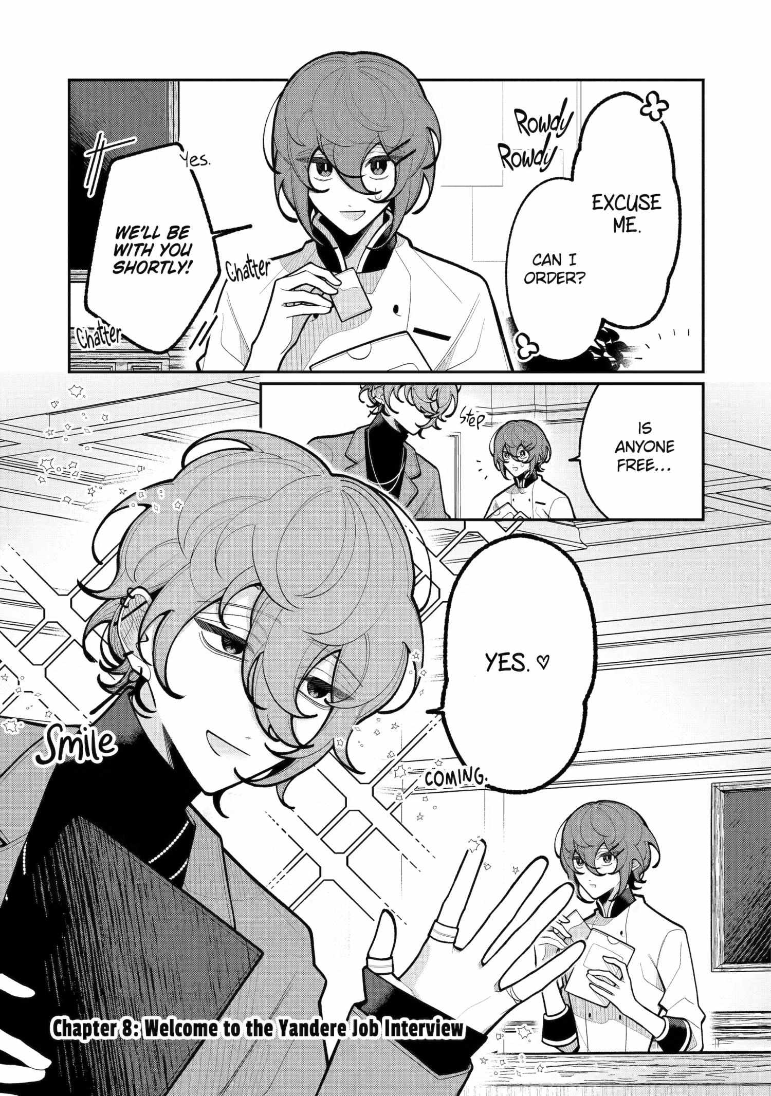 Welcome to The Yandere Cafe - Chapter 8 - Page 1