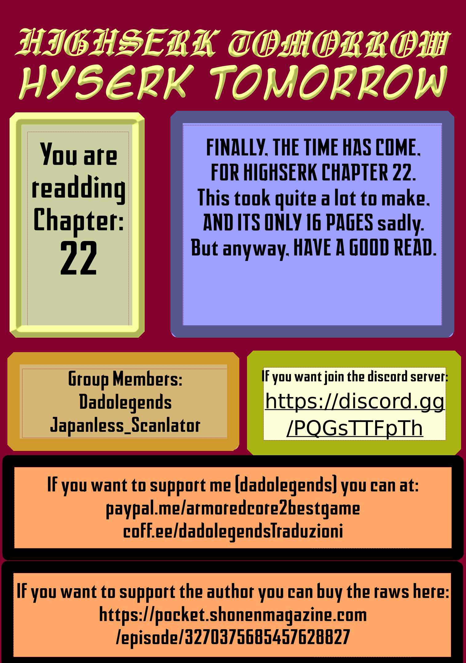 What Do You Wish For With Those Murky Eyes - Chapter 22 - Page 1