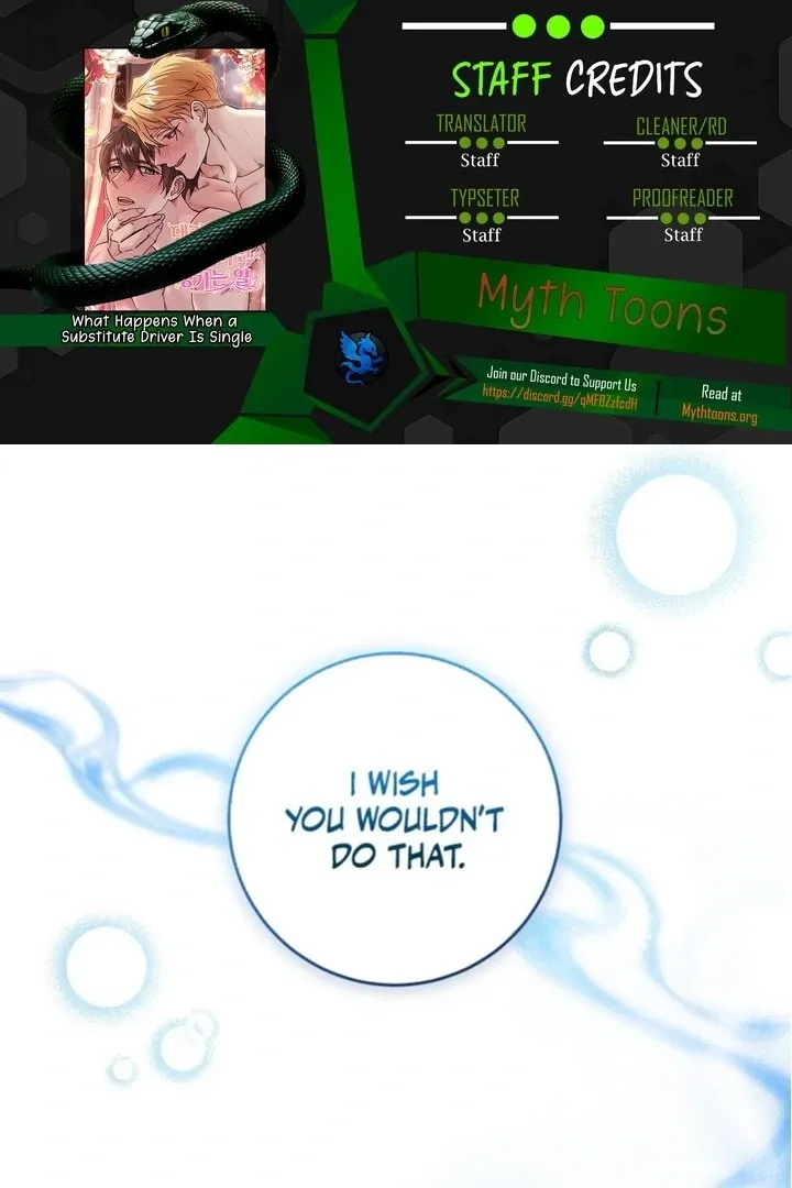 What Happens When the Substitute Driver is Single - Chapter 21 - Page 1