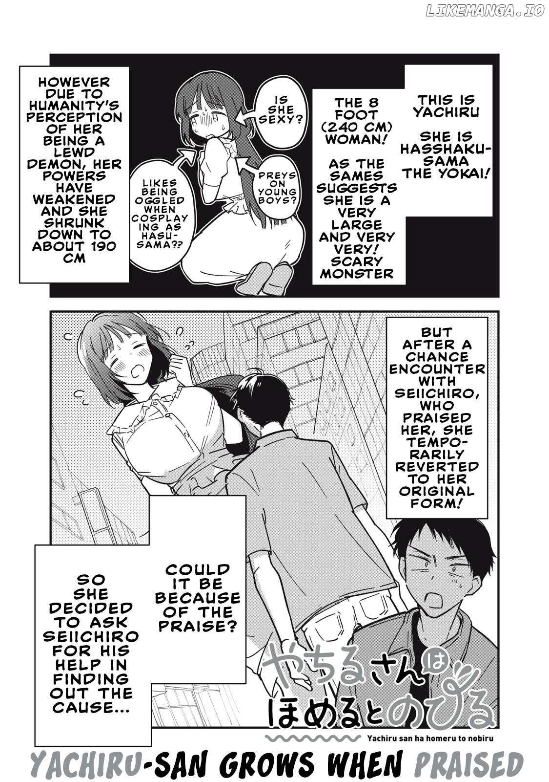Yachiru-san grows when praised - Chapter 2 - Page 1