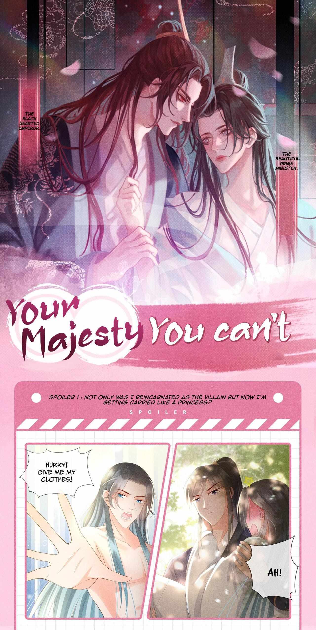 Your Majesty, You Cant - Chapter 0 - Page 1