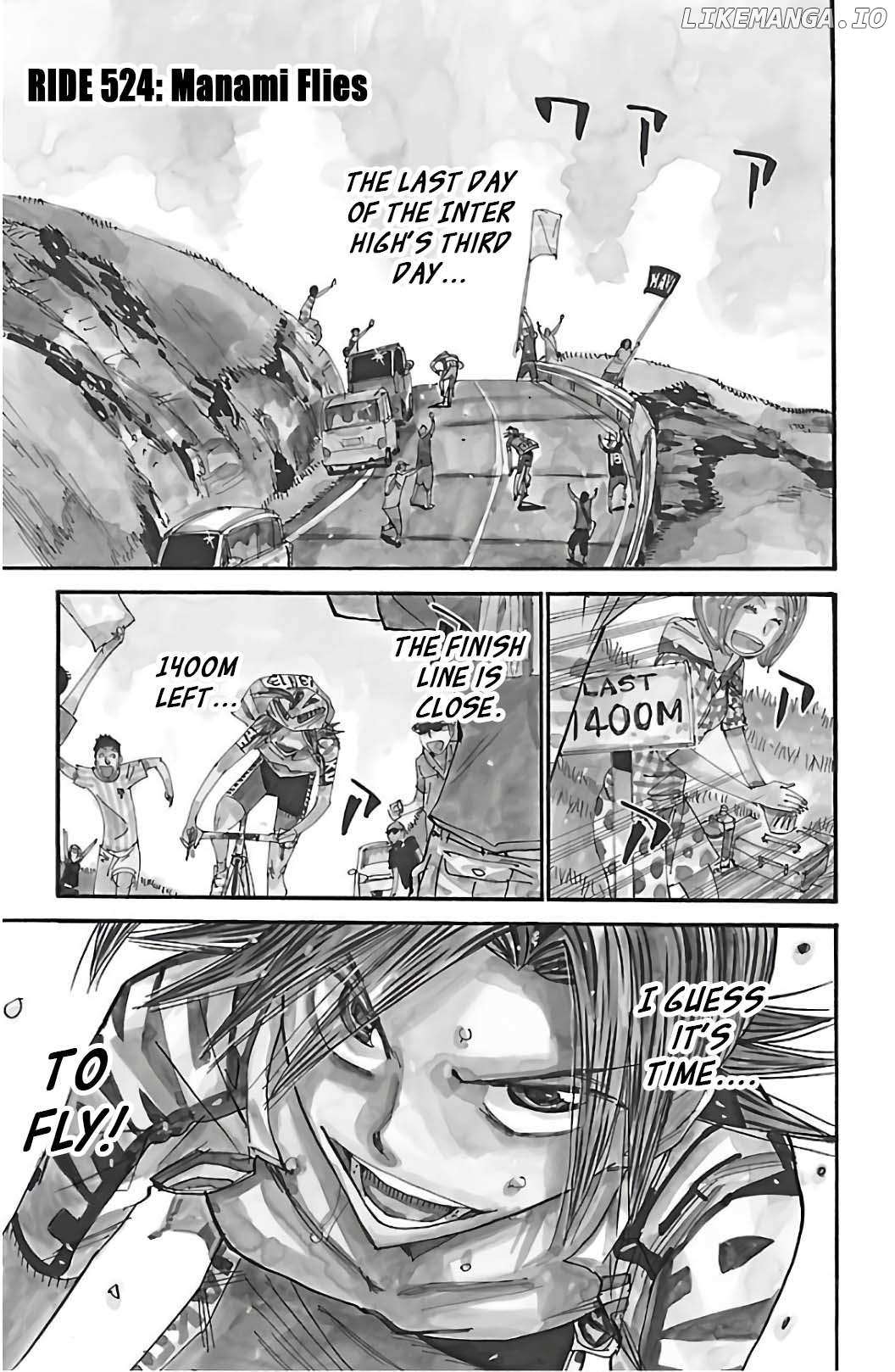 Yowamushi Pedal - Chapter 524 - Page 1