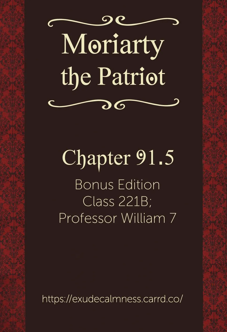 Yuukoku no Moriarty - Chapter 91.9 - Page 2